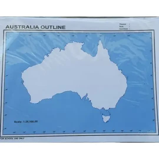 Australia Outline Map