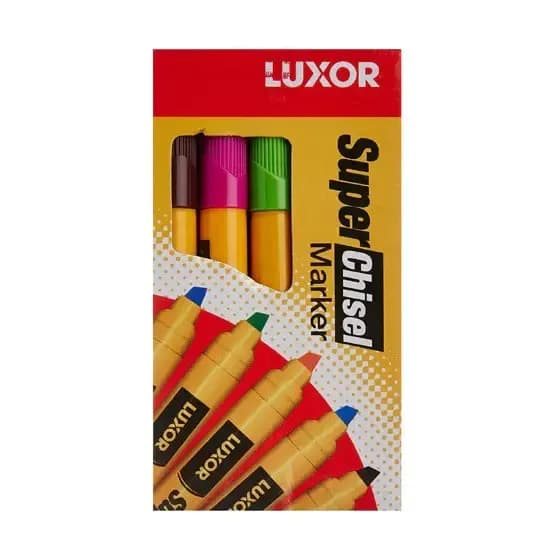 Chisel Markers - Assorted-3