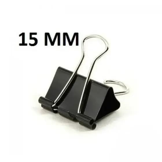 Binder Clips - 15 mm
