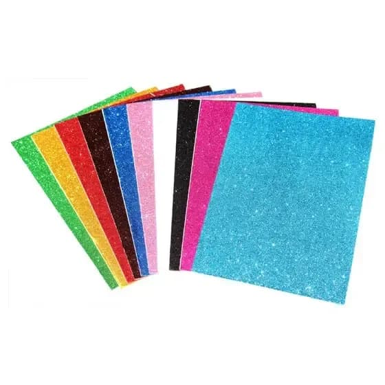 Glitter Foam Sheet Size 20 x 30 Cm-2